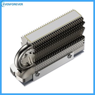 Ev เสื้อกั๊กฮีทซิงค์ M2 SSDs HR-09 2280 เสียงเงียบพิเศษ