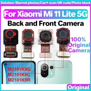 กล้องหน้าหลัง Xiaomi Mi 11 Lite 5G Ultra Wide Back Macro Depth Facing Main Telephoto selfie lifting Camera kamera belakang flex cable โมดูลริบบิ้น สําหรับกล้อง