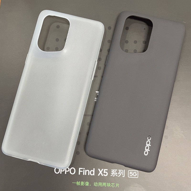 ของแท้ เคสโทรศัพท์มือถือ ยางนิ่ม ผิวด้าน บางพิเศษ กันกระแทก สําหรับ Oppo Find X5 X5 Pro
