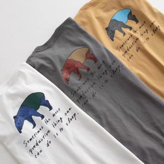 Snow Peak Limited Edition Anteater เสื้อยืดลําลอง แขนสั้น เรียบง่าย อเนกประสงค์