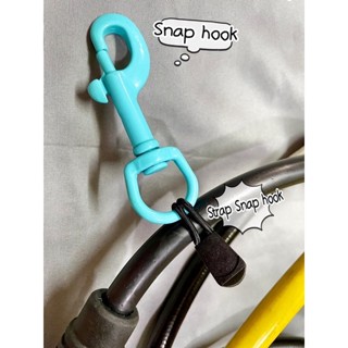 อุปกรณ์ดำน้ำ ตะขอเกี่ยว BCD เข้ากับสายเครื่องช่วยหายใจ Single Snap Hook