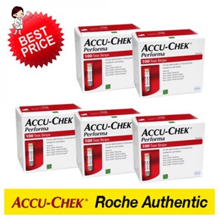 Accu Chek Accuchek Performa 500 Test Strips (Exp:สิงหาคม 31, 2024)