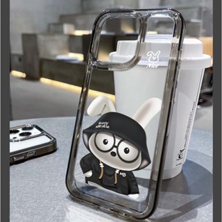 เคสโทรศัพท์มือถือ อะคริลิค TPU ใส ลายกระต่ายตา 2023 สําหรับ OPPO Find X5 Lite Pro X5lite X5PRO