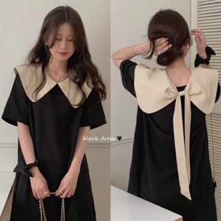 Yuyureal ชุดเดรสแต่งหน้าผีเสื้อด้านหน้า-หลังด้วยโบว์ใหญ่ คอเสื้อลูกไม้สวยงาม ช่วยเข้ารูปได้อย่างดี พร้อมสีสันสดใสที่จะช่วยยืดเท้าให้ลงไปอีกเล็กน้อย