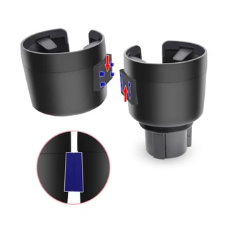Mavlo ที่วางแก้วน้ําเครื่องดื่มในรถยนต์ ที่วางแก้วน้ําในรถยนต์ Expander Organizer พร้อมฐานปรับระดับได้