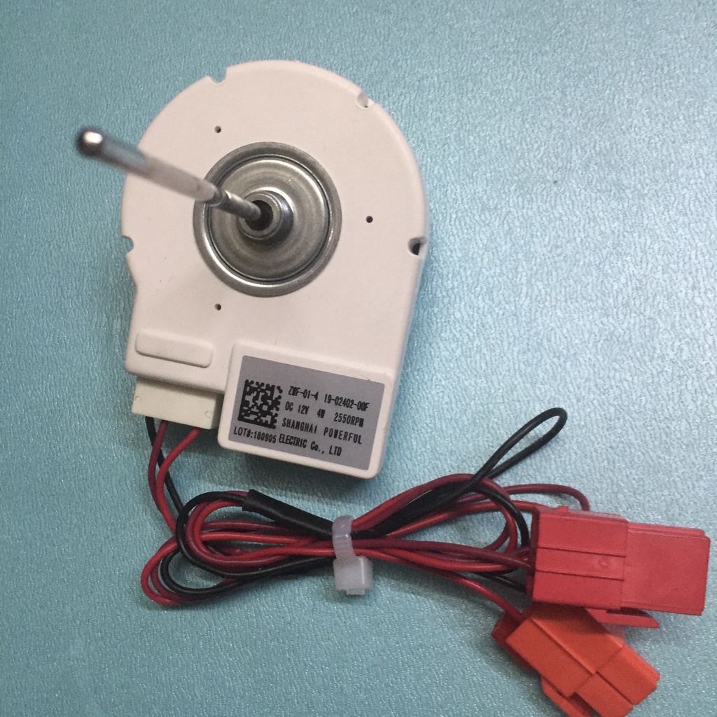 TCL ตู้เย็น BCD-430WEZ50 มอเตอร์พัดลม ZWF-01-4 19-02402-00F มอเตอร์ตู้เย็น