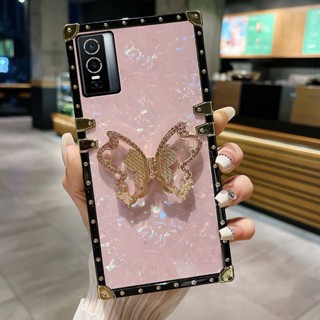 เคสโทรศัพท์มือถือ ลายผีเสื้อ แฟชั่นใหม่ สําหรับ Vivo Y35 Y16 Y22 Y22s Y02s Y77 Y15s Y15A Y01 Y76