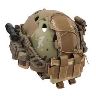 Luc กระเป๋าใส่แบตเตอรี่หมวกกันน็อค ผ้าไนล่อน MK2 ถ่วงน้ําหนัก สําหรับ Airsoft กีฬากลางแจ้ง