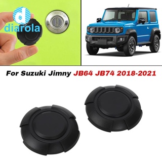 ฝาครอบประตูรถยนต์ แบบแม่เหล็ก อุปกรณ์เสริม สําหรับ Suzuki Jimny JB64 JB74 2019-2022 2 ชิ้น