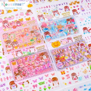 สติกเกอร์ ลาย Fairy Tale สําหรับตกแต่งสมุดภาพ 10 ชิ้น