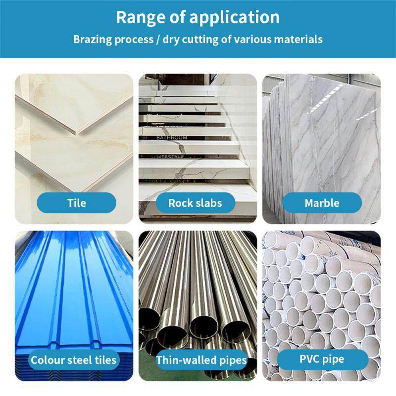 ใบเลื่อยวงเดือน ใบเลื่อยเหล็ก แบบแข็งมาก อเนกประสงค์ สําหรับตัดกระเบื้อง หินอ่อน โลหะ ผนัง Composite Multifunctional Cut - รูปที่ 4