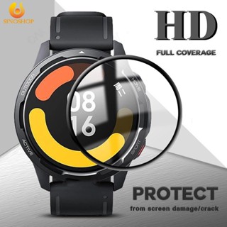 สําหรับ Xiaomi Mi S1 Active HD ใส คุณภาพพรีเมี่ยม PMMA สมาร์ทวอทช์ ป้องกันหน้าจอ / บางเฉียบ ป้องกันรอยขีดข่วน กันกระแทก ฟิล์ม เข้ากันได้กับ Xiaomi S1 Active