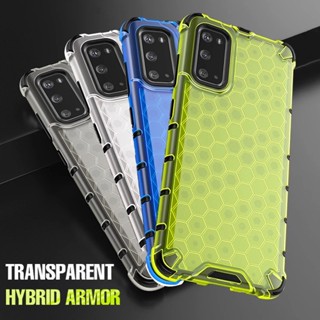 OPPO Reno8 Z Reno4 Pro Reno5 F Z Reno 8 8Z 8Pro 5G 4 4Pro 4F 5F 5Z Reno8Z TPU Hybrid Hard Plastic Airbag Case Honeycomb Transparent Back Cover Luxury Shockproof Phone Casing