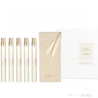 Chloe Paradise เซตตัวอย่างน้ําหอม หลอดทดลอง กลิ่นมะลิ กันฝน ห้าชิ้น 10 มล.