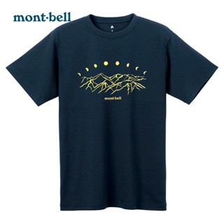 เสื้อยืดแขนสั้นลําลอง พิมพ์ลาย Montbell แฟชั่นฤดูใบไม้ผลิ และฤดูร้อน สําหรับคู่รัก