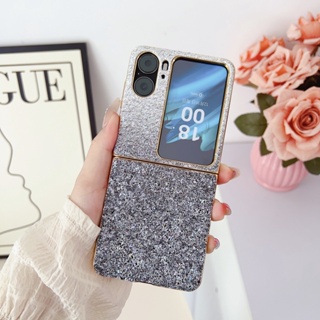 เคสโทรศัพท์มือถือ แบบฝาพับ ไล่โทนสี สําหรับ Oppo Find N2 Flip 5G Find N2Flip