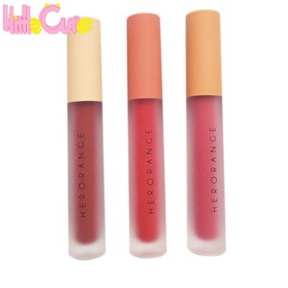 [Beauty] Herorange / ลิปกลอส เนื้อแมตต์กํามะหยี่ เนื้อแมตต์ / ลิปทินท์ เนื้อเรียบลื่น ละเอียดอ่อน กันน้ํา ไม่ติดถ้วย / ลิปกลอส ให้ความชุ่มชื้น / ปากกาลิปสติก สีนู้ด ติดทนนาน 1 ชิ้น