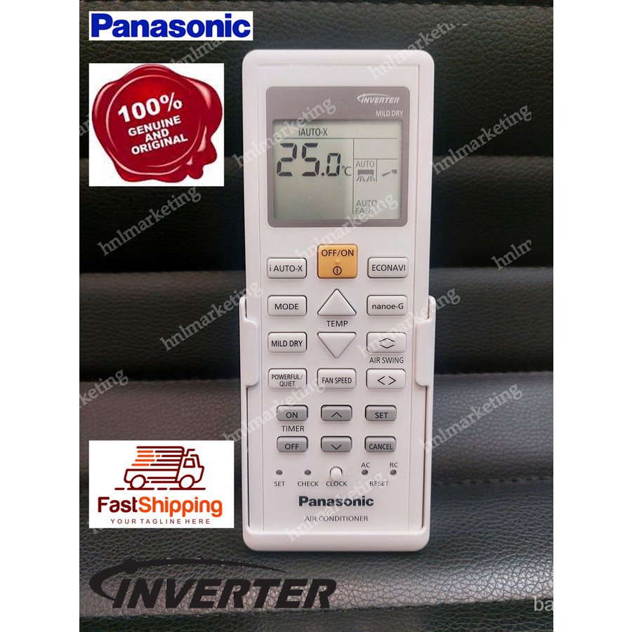 รีโมทคอนโทรลเครื่องปรับอากาศ Panonic a75c07360 a75c03550 iauto econavi nanoe-g อินเวอร์เตอร์