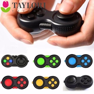 TAYLOR1 Handle Fidget Pad Decompression Toy Hands Anxiety The Stress Relieve Figet Toys Novelty Gag Toys Gamepad Toy Controller Gamepad Keychain Fidget Toy Reduce Anxiety Games Antistress Toy Gamepad Is Used To Relieve/Multicolor