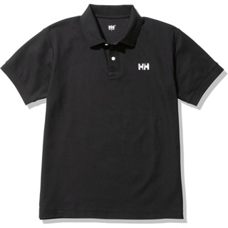 เสื้อโปโลแขนสั้น พิมพ์ลายโลโก้ HELLY HANSEN HH พร้อมปกเสื้อ