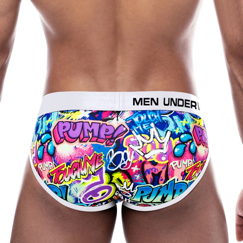 Cmenin PUMP กางเกงชั้นใน ผ้าฝ้ายนุ่ม ระบายอากาศ ใส่สบาย สําหรับผู้ชาย 1 ชิ้น MP223 - รูปที่ 4