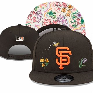 San Francisco Giants หมวกเบสบอลแฟชั่น สไตล์ฮิปฮอป ยุโรป และสหรัฐอเมริกา สําหรับผู้ชาย