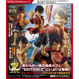 Luffy Film Z ของแท้ JP แมวทอง - POP Megahouse [โมเดลวันพีช]