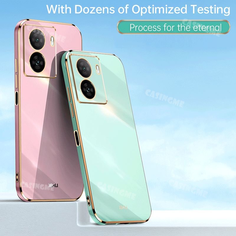 เคสโทรศัพท์มือถือ ซิลิโคนนิ่ม กันกระแทก หรูหรา สําหรับ IQOO Z7 Z7x 5G 2023 IQOO Z7 Z7x 11 IQOOZ7 Z 7
