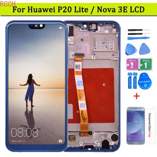 หน้าจอแสดงผล LCD ดิจิทัล LCD แบบประกอบ สําหรับ HUAWEI P20 lite ANE-LX1 ANE-LX3 Nova 3e LCD P20 lite