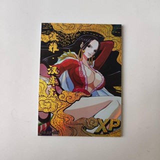 การ์ดเก็บสะสม ลายการ์ตูนอนิเมะ One Piece XP Card Empress Luffy คุณภาพสูง