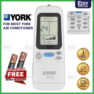 【 Yorkyk3air รีโมตควบคุมเครื่องปรับอากาศ 】รีโมตคอนโทรล สําหรับเครื่องปรับอากาศ yk03