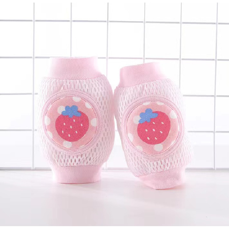 เด็กเข่า Pad Cover เด็กคลานเด็กวัยหัดเดิน Anti-Fall เดินฤดูร้อนบางข้อศอก Pad แขนเด็ก Walk การเรียนรู้ - รูปที่ 6