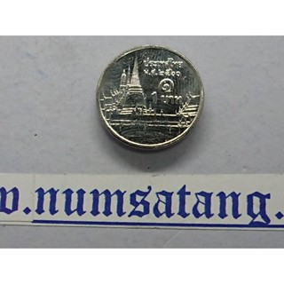 เหรียญหมุนเวียน(ชุด 10 เหรียญ)เหรียญ 1 บาทหลังวัดพระศรืๆ 2560 unc