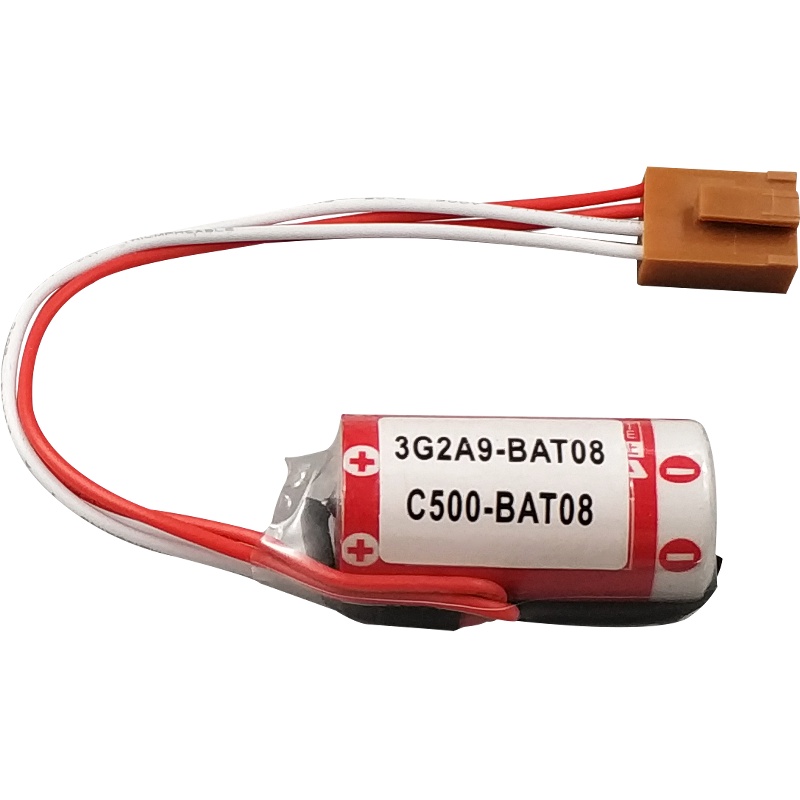 YY 2 ชิ้น 3G2A9-BAT08 C500-BAT08 PLC แบตเตอรี่ลิเธียม