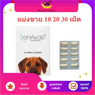 Renavast for Dog แบบแบ่งขาย อาหารเสริมโปรตีน บำรุงไต exp8/2024