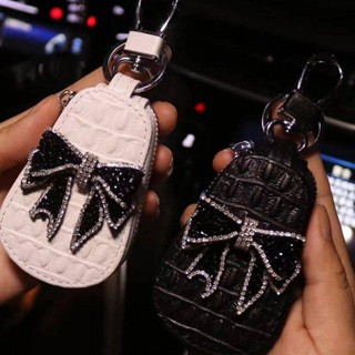 Car Key Cover Case High-End Rhinestone-Encrusted Car Key Cases Cartoon Cute Internet Celebrity Key Chain and Case Goddess Style zJ6G