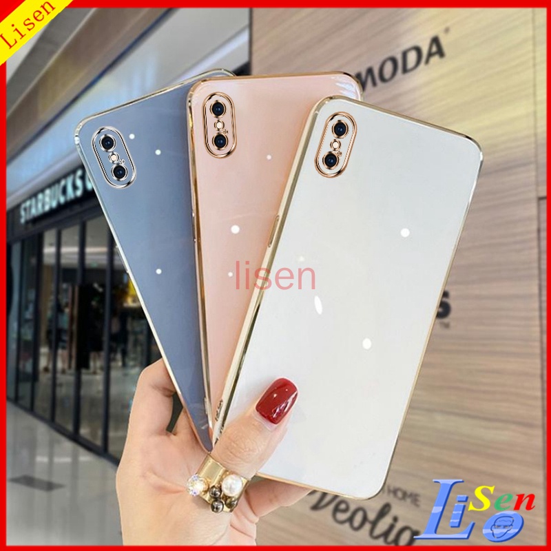 เคส iPhone XS Max เคส iPhone X XR 7 8 SE 2020 7 Plus 8 Plus 6S Plus 6 Plus เคสโทรศัพท์มือถือ กันกระแทก เรียบง่าย สําหรับ ZBB