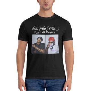 เสื้อยืด พิมพ์ลาย Three 6 Mafia สําหรับผู้ชาย