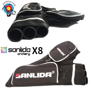 Sanlida X8 ลูกศร 3 ท่อ 53 ซม. สําหรับคันธนูโค้ง