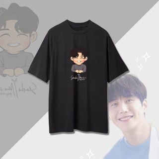 【HOT】เสื้อยืด พิมพ์ลาย KIM SEON HO ART PREMIUM 24S/FREEBIES PHOTO KSH