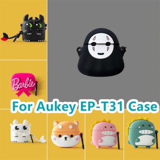 【Trend Front】เคสหูฟัง แบบนิ่ม ลายการ์ตูนเกม Aukey EP-T31 สําหรับ Aukey EP-T31