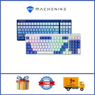 Machenike K600S คีย์บอร์ดเกมมิ่งไร้สาย 96% ไฟ RGB