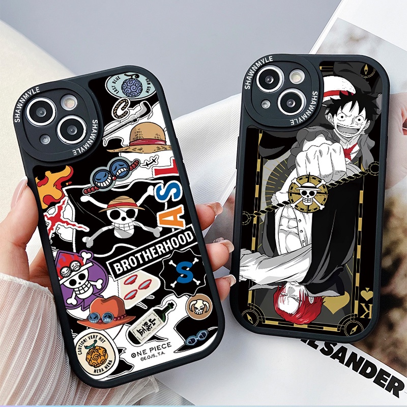 เคสมือถือ แบบนิ่ม ลายลูฟี่ แฟชั่น สําหรับ Realme C53 5 5s 5i 6i 6 7 7i 8 C17 C11 C12 C25 C25S C15 C20 C21 C21Y C25Y C30 C35 C55 Narzo 20 30A 50 50A Prime Pro | P058