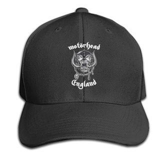 หมวกกอล์ฟ ลายโลโก้ Motorhead England War Pig Biker สามารถปรับได้ สําหรับผู้ชาย และผู้หญิง