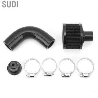 Sudi Crank Case Vent Filter Kit Metal Reroute Ventilation Change Kit Replacement for Dodge 6.7