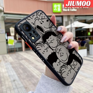 เคสโทรศัพท์มือถือ ซิลิโคนนิ่ม ขอบสี่เหลี่ยม กันกระแทก ลายการ์ตูนสนูปปี้ สําหรับ InFinix Hot 11s NFC