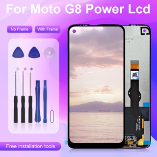 หน้าจอแสดงผล 6.4 นิ้ว XT2041 สําหรับ Motorola Moto G8 Power Lcd พร้อมหน้าจอสัมผัส Digitizer XT2041