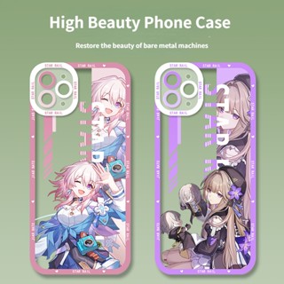 เคสโทรศัพท์มือถือแบบนิ่ม TPU ใส กันกระแทก ลายการ์ตูนเกม Honkai Star Rail สําหรับ Samsung Galaxy S10 S20FE S21FE S20 S21 S22 S30 Plus Ultra 5G G530