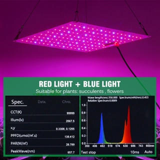 อุปกรณ์ให้แสงสว่าง AC85V-220V Samsung ไฟปลุกต้นไม้ 500w 1000w Full Spectrum LED Grow Light ไฟช่วยต้นไม้โตเร็ว ปรับได้