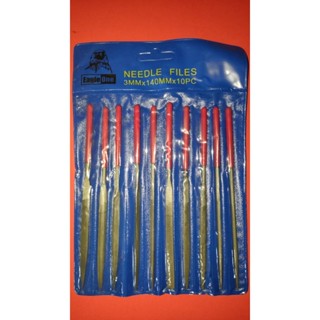 ตะไบช่างทอง 10 ตัวชุด ด้ามหุ้มยาง ตรา Eagle One 3MM x 140MM (ราคารวมแวท) ตะไบเล็ก ตะไบชุด ตะไบจิ๋วช่างทอง ตะไบหางหนู ...